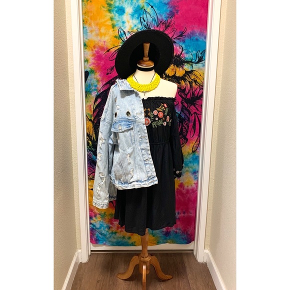🌈𝕡𝕠𝕡𝕤𝕥𝕨𝕠𝕣𝕝𝕕 Boutique Dresses & Skirts - 🌈 Beautiful boho embroidery dress